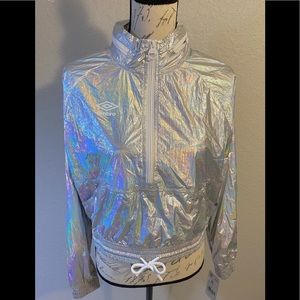 UMBRO Premier Heat Seal Metallic Shine Jacket M